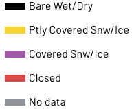 road condition layer legend